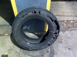 Tire Blowout